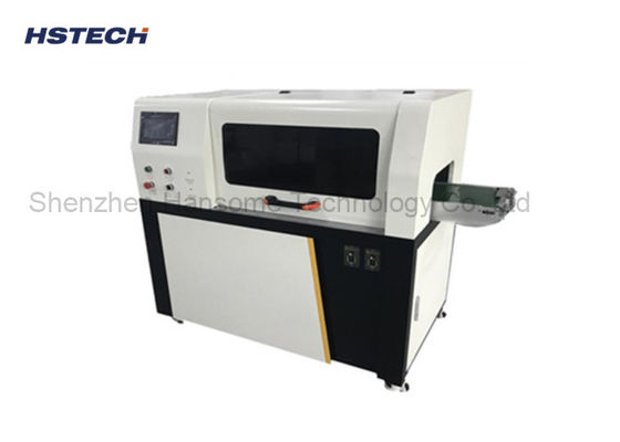 Harga yang bagus Horizontal Vertikal PCB Depaneling Router Dengan CAB Blade Pemisahan Berbentuk Baik on line