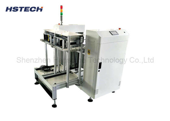 Harga yang bagus Peralatan Penanganan PCB Ganda Rail NG / OK PCB Unloader Tinggi Standar on line