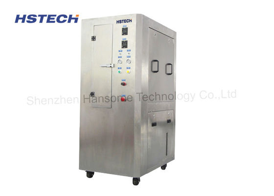 Harga yang bagus Kabinet baja tahan karat SMT Stencil Cleaner Daya Pneumatik penuh on line