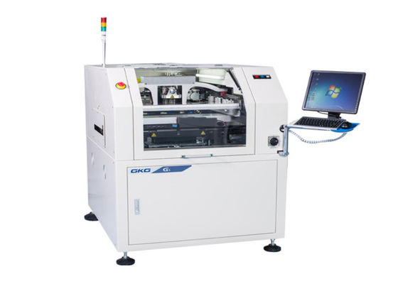Harga yang bagus GKG SMT Stencil Printer Machine Windows Operasi Menara Cahaya 0.01mm Keakuratan on line