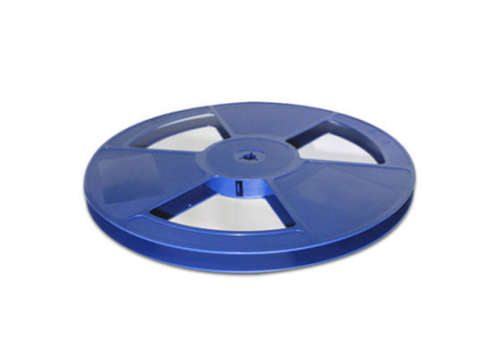 Harga yang bagus 13 Inch Anti Static SMD Bagian Majelis Plastik Reels Warna Biru Untuk Pita Pembawa on line