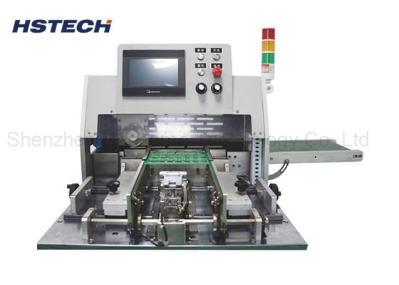 Harga yang bagus V Cut PCB Cutter Machine Auto Feeding ESD Belt Transport Board Pemuatan manual on line