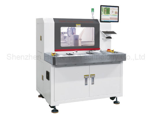 Harga yang bagus 2000W PCB Separator Machine 4 Aixs Offline Dual Platform Windows Sistem Kontrol on line