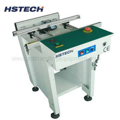 Harga yang bagus High Quanlity Alloy PCB Handling Conveyor Transporting Rail 600mm Panjang dengan sabuk ESD on line