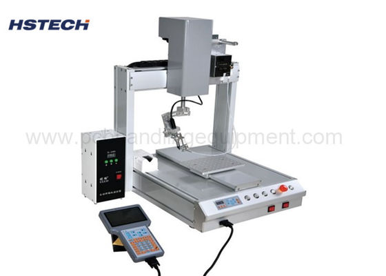 Harga yang bagus Y Axis 1.0 Ketebalan Kawat 360° Rotasi Robot Solder Otomatis RS232 on line
