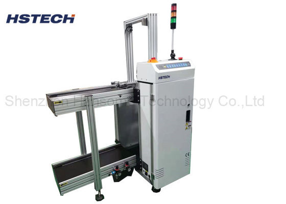 Loader majalah profil aluminium berkecepatan tinggi untuk jalur SMT dengan tekanan udara 6bar dan kecepatan konveyor 20M/min